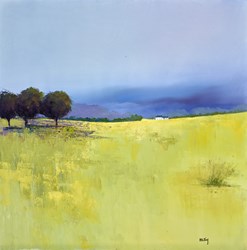 After The Harvest by Barry Hilton - Original Painting on Stretched Canvas sized 32x32 inches. Available from Whitewall Galleries